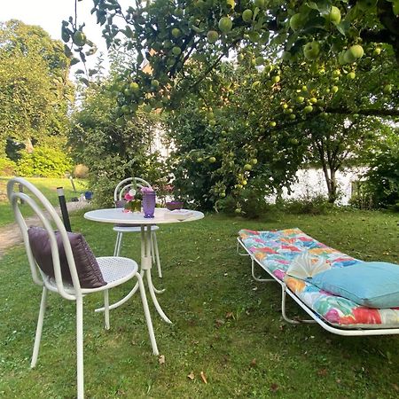 Ferienwohnung In Historischer Villa Mit Gartennutzung 푸어트 임 발트 외부 사진