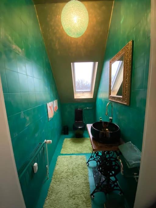 Ferienwohnung In Historischer Villa Mit Gartennutzung 푸어트 임 발트 외부 사진