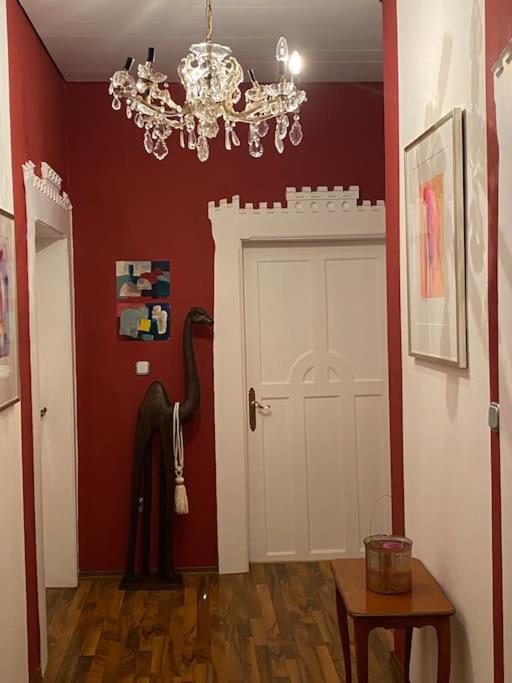 Ferienwohnung In Historischer Villa Mit Gartennutzung 푸어트 임 발트 외부 사진
