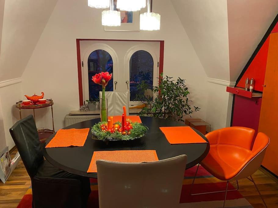 Ferienwohnung In Historischer Villa Mit Gartennutzung 푸어트 임 발트 외부 사진