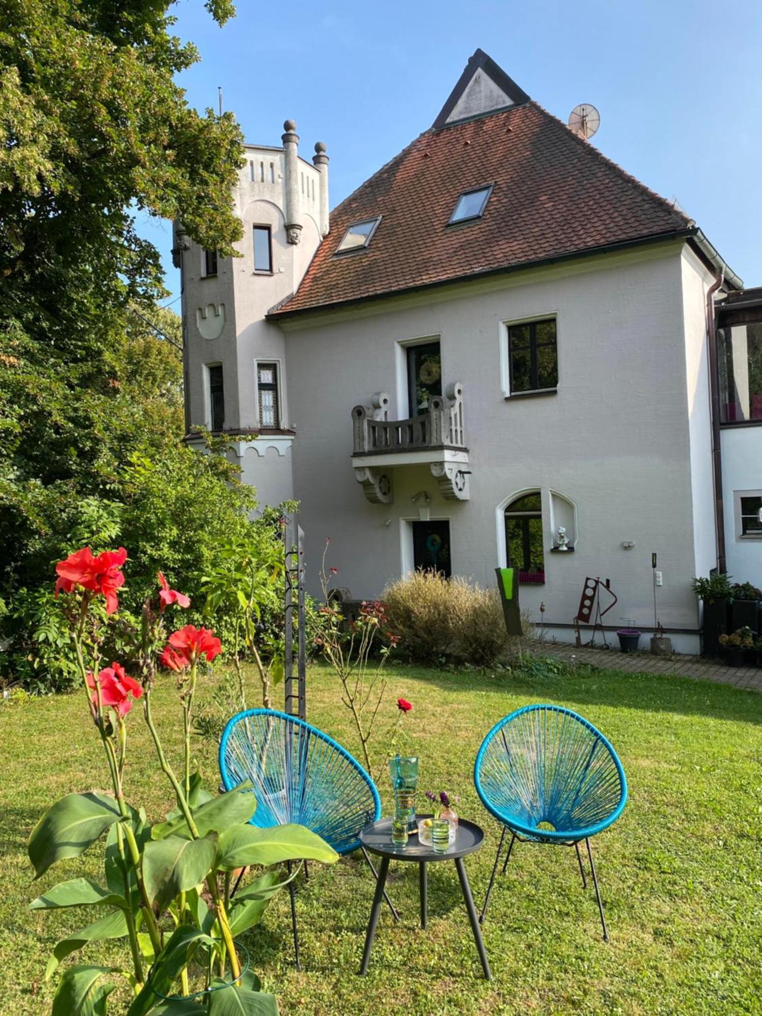 Ferienwohnung In Historischer Villa Mit Gartennutzung 푸어트 임 발트 외부 사진